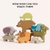 Picture of Woodland Stacking Animal & Bag | Le Toy Van