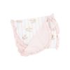 Picture of Vintage Rocking Horse - Pink Ruffle Burp Cloth