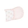 Picture of Vintage Rocking Horse - Pink Ruffle Burp Cloth