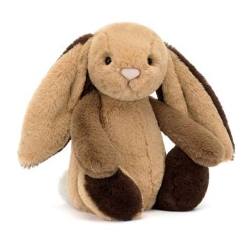 Picture of Bashful Patchwork Brown Bunny Original | by Jellycat