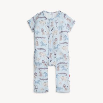 Picture of Magnetic Me Jungle Jazz Cotton Coverall Romper