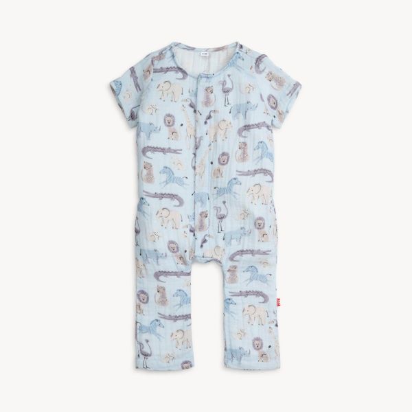 Picture of Magnetic Me Jungle Jazz Cotton Coverall Romper