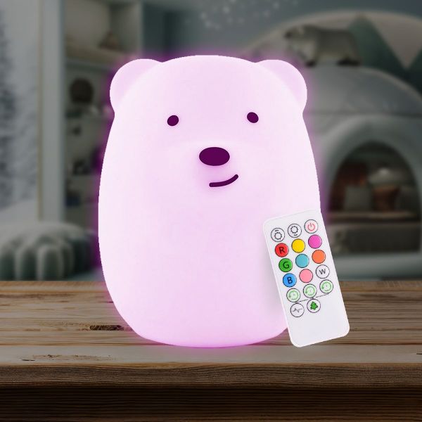 Picture of Benny The Bear Touch Nightlight | LumiPets by Lumieworld