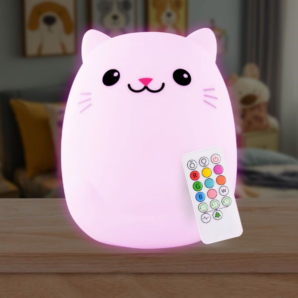 Picture of Clive The Cat Touch Nightlight | LumiPets by Lumieworld