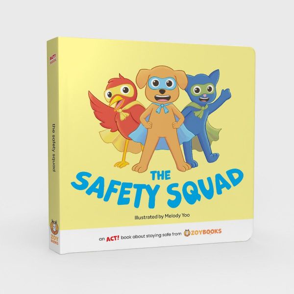 Picture of The Safety Squad Interactive Book | Zoy Books