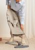 Picture of Bouncer Balance Soft - Tri-Fabric - Sand Gray | Baby Bjorn