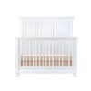 Picture of Solvang Flat Top Crib - Pure White | by Appleseed