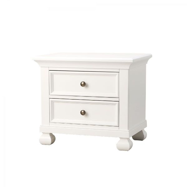 Picture of Solvang Nightstand - Pure White | by Appleseed