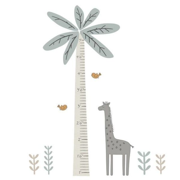 Picture of Growth Chart Wall Decals - Jungle Adventure | Lambs & Ivy