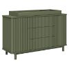 Picture of Universal Wide Removable Changing Tray- Olive | Monogram by Namesake