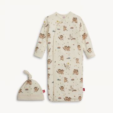 Picture of Magnetic Me Where The Wild Things Are Gown And Hat Set (0-3 Months)