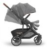 Picture of Cruz V3 Stroller - Greyson - Charcoal/Carbon/Saddle | Uppa Baby
