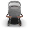 Picture of Cruz V3 Stroller - Greyson - Charcoal/Carbon/Saddle | Uppa Baby
