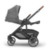 Picture of Cruz V3 Stroller - Greyson - Charcoal/Carbon/Saddle | Uppa Baby