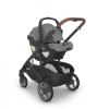 Picture of Cruz V3 Stroller - Greyson - Charcoal/Carbon/Saddle | Uppa Baby