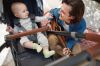 Picture of Cruz V3 Stroller - Savannah - Pearl/Carbon/Chestnut | Uppa Baby