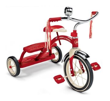 Picture of Classic Red Dual Deck Tricycle | Radio Flyer