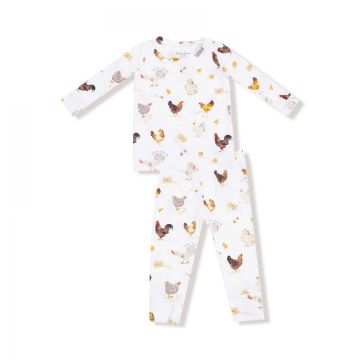 Picture of Angel Dear Collector Chickens  - Long Sleeve Loungewear Set