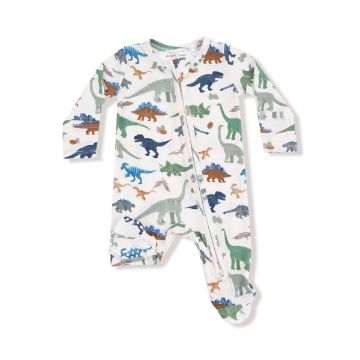 Picture of Angel Dear Washy Dinos - 2 Way Zipper Footie