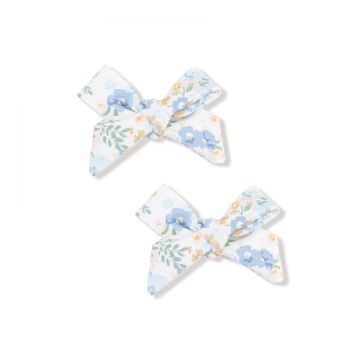 Picture of Sweet Rose Calico - Bow Clips - 2 Pack