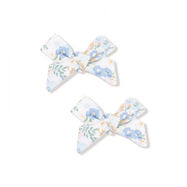 Picture of Sweet Rose Calico - Bow Clips - 2 Pack