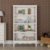 Picture of Liberty Assembled Bookcase in Warm White | Namesake