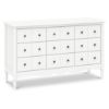 Picture of Liberty 9-Drawer Assembled Dresser in Warm White | Namesake
