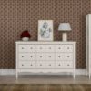 Picture of Liberty 9-Drawer Assembled Dresser in Warm White | Namesake