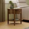 Picture of Liberty Assembled Nightstand in Natural Walnut | Namsake