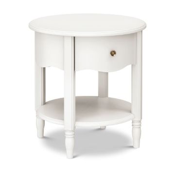 Picture of Liberty Assembled Nightstand in Warm White | Namsake