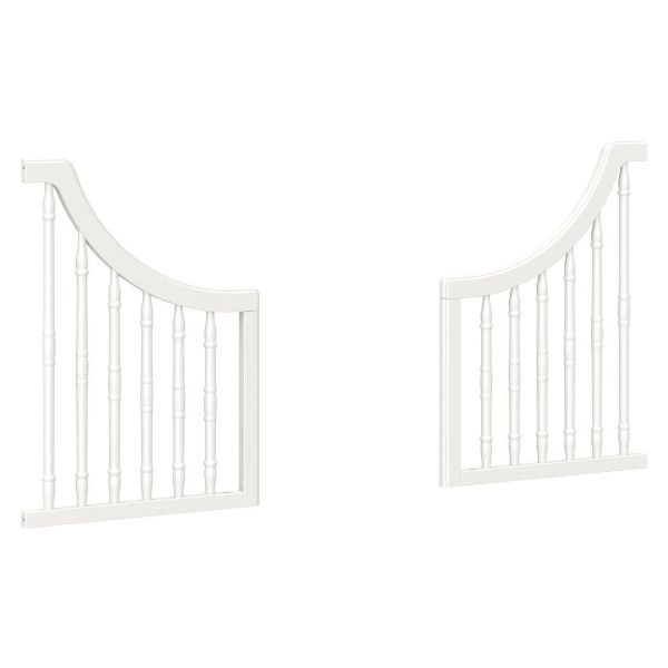 Picture of Liberty 4-in-1 Toddler Bed Conversion Kit - Warm White | Namesake
