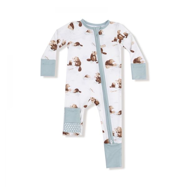 Picture of Angel Dear Baby Beavers - 2 Way Zipper Romper