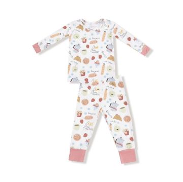 Picture of Angel Dear Bonjour Breakfast - Long Sleeve Loungewear Set