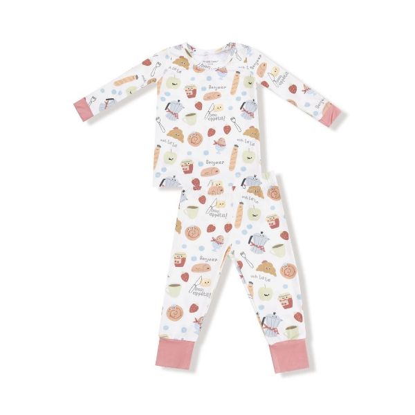 Picture of Angel Dear Bonjour Breakfast - Long Sleeve Loungewear Set