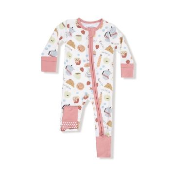Picture of Angel Dear Bonjour Breakfast - 2 Way Zipper Romper