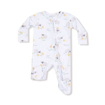 Picture of Angel Dear Just Hatched - Unisex - 2 Way Zipper Footie