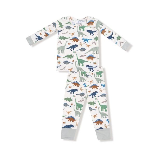 Picture of Angel Dear Washy Dinos  - Long Sleeve Loungewear Set