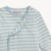 Picture of Magnetic Me Blue Stripe Organic Cotton Gown+Hat (Newborn-3 Months)