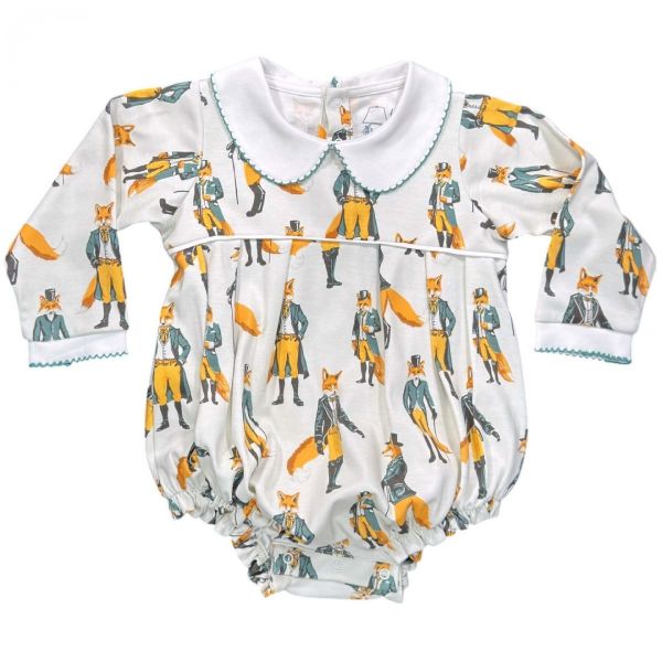 Picture of Heyward House Long Sleeve Unisex Bubble - Formal Foxes