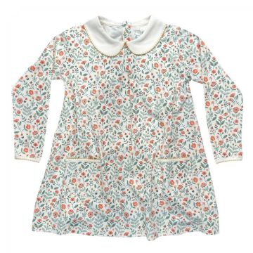 Picture of Heyward House Long Sleeve Pocket Twirl Dress - Fall Floral 1975