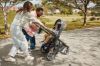 Picture of Cruz V3 Stroller - Julian - Dusty Blue/Carbon/Chestnut | Uppa Baby