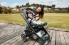 Picture of Cruz V3 Stroller - Julian - Dusty Blue/Carbon/Chestnut | Uppa Baby