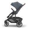 Picture of Cruz V3 Stroller - Julian - Dusty Blue/Carbon/Chestnut | Uppa Baby