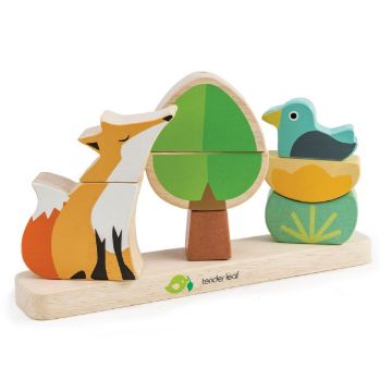 Picture of Foxy Magnetic Stacker | Tender Leaf Toys