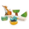 Picture of Foxy Magnetic Stacker | Tender Leaf Toys