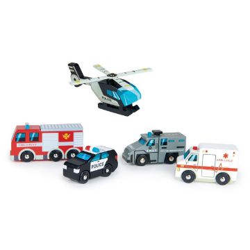 Picture of Emergency Vehicles | Tender Leaf Toys