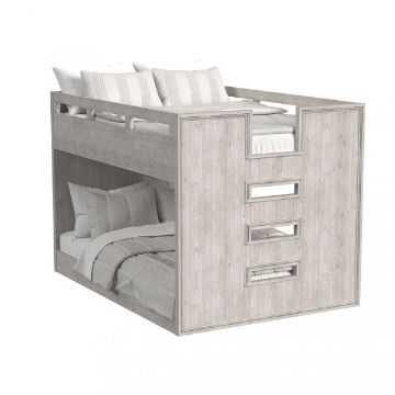 Picture of Carlson Full/Full Bunkbed - Washed Linen | Westwood Furniture