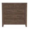 Picture of Carlson 5 Drawer Chest - Harvest Brown | Westwood Furniture