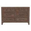 Picture of Carlson 7 Drawer Dresser - Harvest Brown | Westwood Furniture