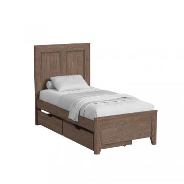Picture of Carlson Complete Twin Bed - Harvest Brown | Westwood Furniture